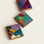 Magnets Stained Glass Handmade Paper