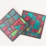 Coasters Handmade Mosaic Paper